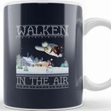 Baskı Dükkanı Christopher Walken In The Air Snow Man Christmas Knit Kupa Bardak