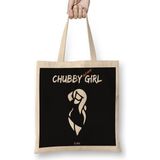 Baskı Dükkanı Chubby Girl Bez Çanta
