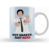 Baskı Dükkanı Chuck Bartowski Not Shaken Just Nerd Kupa Bardak