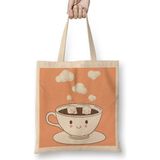Baskı Dükkanı Coffe Smile Bez Çanta