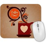 Baskı Dükkanı Coffe Time Mouse Pad