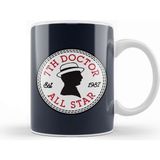Baskı Dükkanı Converse All Star Seventh Doctor Who Kupa Bardak