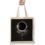 Baskı Dükkanı Cosmic Eclipse Bez Çanta