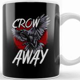 Baskı Dükkanı Crow Away Pun Funny Antisocial Gamer Introvert Kupa