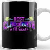 Baskı Dükkanı Cute Best Classmate In the Galaxy Space Galactic Kupa Bardak