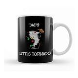 Baskı Dükkanı Cute Dad S Little Tornado Kids Kupa Bardak
