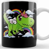 Baskı Dükkanı Cute Dinosaur Unicorn Unisaur Mythical Animal Kupa
