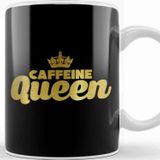 Baskı Dükkanı Cute & Funny Caffeine Queen Coffee Addicts Kupa Bardak