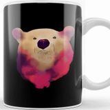 Baskı Dükkanı Cute Galactic Polar Bear Space Exploration Kupa