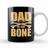 Baskı Dükkanı Dad to the Bone Funny Dad Pun Father S Day Joke Kupa Bardak