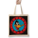 Baskı Dükkanı Daffy Duck Bez Çanta