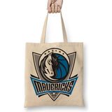 Baskı Dükkanı Dallas Mavericks Bez Kadın Günlük Çanta