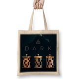 Baskı Dükkanı Dark Iı Bez Kadın Günlük Çanta