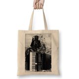 Baskı Dükkanı Darth E Seu Acordeon! Bez Kadın Günlük Çanta