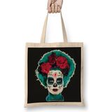 Baskı Dükkanı Day Of The Dead Bride Bez Çanta