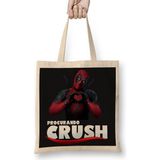 Baskı Dükkanı Deadpool Procurando Crush Bez Kadın Günlük Çanta