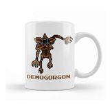 Baskı Dükkanı Demogorgon Pixel Character Beyaz Porselen Kupa Bardak