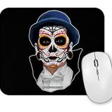 Baskı Dükkanı Dia De Los Muertos Day of the Dead Vampire Mouse Pad