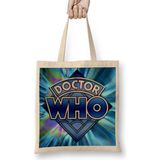 Baskı Dükkanı Doctor Who Bez Kadın Günlük Çanta