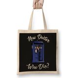 Baskı Dükkanı Doctor Who New Doctor Bez Çanta