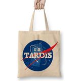 Baskı Dükkanı Doctor Who Tardis Nasa Bez Kadın Günlük Çanta