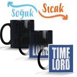 Baskı Dükkanı Doctor Who Time Sihirli Porselen Kupa