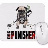 Baskı Dükkanı Dog Baby Forest Pug Köpek Mouse Pad
