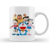 Baskı Dükkanı Doraemon 04 Beyaz 330 ml Porselen Kupa Bardak