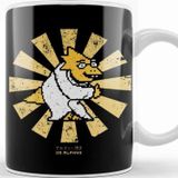 Baskı Dükkanı Dr Alphys Retro Japanese Undertale Porselen Beyaz Kupa Bardak