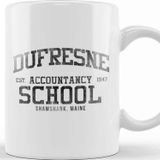 Baskı Dükkanı Dufresne Accountancy School The Shawshank Redemption Kupa