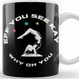 Baskı Dükkanı Eff You See Kay Why Oh You Kupa Bardak