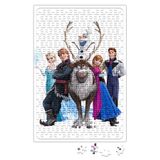 Baskı Dükkanı Elsa Anna Olaf Frozen Kristoff 240 Parça Puzzle
