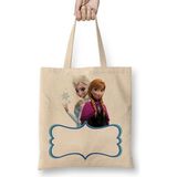 Baskı Dükkanı Elsa Anna Olaf Frozen Kristoff Bez Kadın Günlük Çanta