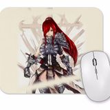 Baskı Dükkanı Erza Scarlet Fairy Tail Anime Battle Ready Mouse Pad