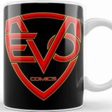 Baskı Dükkanı Evo Comics Inc Evolution Comics Inc Logo Kupa