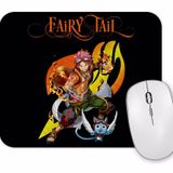 Baskı Dükkanı Fairy Tail Natsu Dragneel Happy Anime Manga Mouse Pad