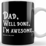 Baskı Dükkanı Father's Day Collection The Walking Dad Kupa Bardak