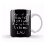 Baskı Dükkanı Father's Day Dad Well Done I'm Awesome Kupa Bardak