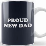Baskı Dükkanı Fathers Day Proud New Dad Kupa Bardak