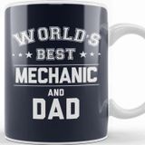 Baskı Dükkanı Fathers Day World's Best Shooter And Dad Beyaz 330 ml Porselen Kupa Bardak