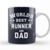 Baskı Dükkanı Fathers Day World's Best Snooker Player And Dad Beyaz 330 ml Porselen Kupa Bardak