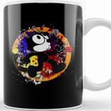 Baskı Dükkanı Felix The Cat Colour Kupa Bardak