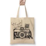 Baskı Dükkanı Foto Camera Fotoğrafçı Foto Bez Çanta