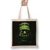 Baskı Dükkanı Frankensteins Monster Bez Kadın Günlük Çanta