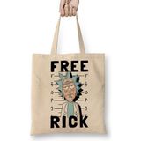 Baskı Dükkanı Free Rick Bez Kadın Günlük Çanta