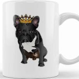 Baskı Dükkanı French Bulldog Artwork Kupa