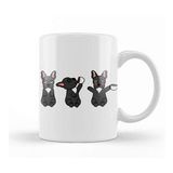 Baskı Dükkanı French Bulldog Coffee Lover Kupa