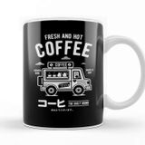 Baskı Dükkanı Fresh And Hot Coffee Kupa