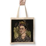 Baskı Dükkanı Frida Kahlo 11 Bez Kadın Günlük Çanta