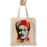 Baskı Dükkanı Frida Kahlo 9 Bez Kadın Günlük Çanta